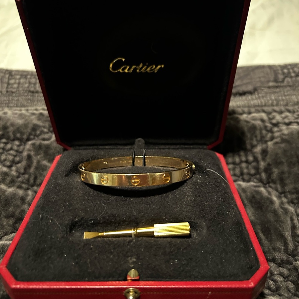 Cartier Gold Bracelet